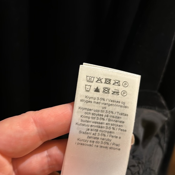 Black Velour Top - Picture 7 of 7